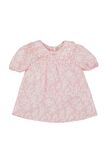DeFacto Kız Bebek Büyük Yaka Krinkıl Viskon Çiçekli Kısa Kollu Bluz C3761A524SMPN167