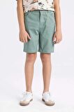 DeFacto Erkek Çocuk Basic Düz Gabardin Şort C3047A824SMGN1063