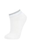 DeFacto Kadın 5'li Pamuklu Patik Çorap B6046AXNSWT1