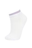 DeFacto Kadın 5'li Pamuklu Patik Çorap B6046AXNSWT1