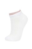 DeFacto Kadın 5'li Pamuklu Patik Çorap B6046AXNSWT1