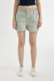 DeFacto Coool Regular Fit Normal Bel Kısa Paça Gabardin Şort A3688AX24HSGN1128