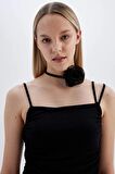 DeFacto Bodycon Askılı Midi Elbise C8948AX24SMBK81
