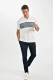 DeFacto New Regular Fit Kısa Kollu Polo Tişört C9228AX24SMWT34