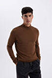 DeFacto Slim Fit Balıkçı Yaka Kazak R1127AZ24WNBN106