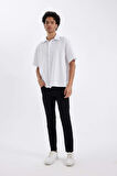 DeFacto Carlo Skinny Fit Ekstra Dar Kalıp Normal Bel Ekstra Dar Paça Jean Pantolon R8763AZ24AUNM40