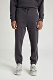 DeFactoFit NBA Chicago Bulls Kalın Jogger Eşofman Altı Standart Fit Cepli Düz Paça C9265AX24AUAR231