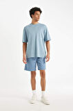 DeFacto Relax Fit Gabardin Bermuda Şort D4697AX24HSBE105
