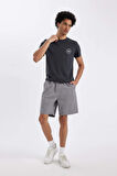DeFacto Relax Fit Gabardin Bermuda Şort D4697AX24HSGR174