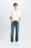 DeFacto Sergio Regular Fit Normal Bel Boru Paça Düz Paça Jean Pantolon R9026AZ24AUNM41