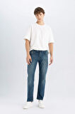 DeFacto Sergio Regular Fit Normal Bel Boru Paça Düz Paça Jean Pantolon R9026AZ24AUNM41