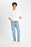 DeFacto Straight Fit Normal Kalıp Normal Bel Boru Paça Jean Pantolon C7374AX24AUNM39