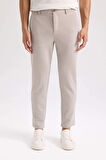 Basic Düz Cepli  Jogger Düz Paça Pantolon