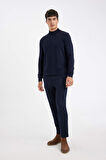 Basic Düz Cepli  Jogger Düz Paça Pantolon
