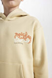 DeFacto Erkek Çocuk Kapüşonlu Sırt Baskılı Sweatshirt D3039A824WNBG435