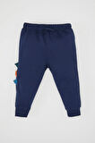 DeFacto Erkek Bebek 3D Baskılı İnce Sweatshirt Eşofman Altı 2'li Takım D3934A524WNER42