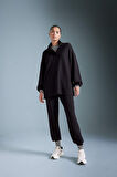 DeFactoFit Sporcu Jogger Eşofman Altı Standart Fit Modal Çift Cepli Basic Düz B1794AX24AUBK81