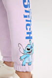 DeFacto Kız Çocuk Disney Lilo & Stitch Beli Lastikli Standart Fit Jogger Eşofman Altı D3224A824WNPR143