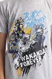 DeFacto Erkek Çocuk Marvel Pijama Takımı Kısa Kollu Üst Şort C5505A824SMGR400