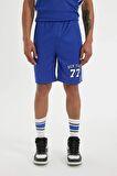 DeFactoFit Standart Fit Sporcu Kısa Paça Ağır Kumaş Şort C2421AX24SMPR468