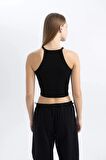 DeFacto Coool Fitted Fitilli Kaşkorse Basic Atlet C4080AX24SMBK81