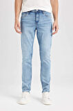 Carlo Skinny Fit Ekstra Dar Kalıp Normal Bel Ekstra Dar Paça Jean Pantolon