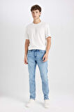 Carlo Skinny Fit Ekstra Dar Kalıp Normal Bel Ekstra Dar Paça Jean Pantolon