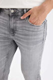 DeFacto Carlo Skinny Fit Ekstra Dar Kalıp Normal Bel Ekstra Dar Paça Jean Pantolon C5745AX24AUNM18