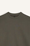 DeFacto Boxy Fit Bisiklet Yaka Kalın Basic Düz Sweatshirt B8568AX24WNKH422