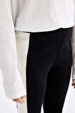 DeFacto Kız Çocuk Standart Boy İspanyol Paça Basic Düz Tayt D3888A824WNBK81