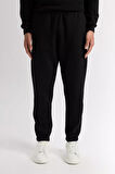 DeFactoFit Sporcu Jogger Eşofman Altı Standart Fit Beli Paçası Lastikli Basic Düz Cepli D0753AX24AUBK81