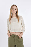 DeFacto Coool Regular Fit Kroşe Kazak D5126AX24HSER105