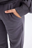 DeFacto Kız Çocuk 2'li Takım Bisiklet Yaka Baskılı Sweatshirt Beli Lastikli Jogger Eşofman Altı D4057A824WNAR150