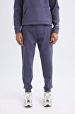 DeFactoFit Standart Fit Beli Bağcıklı Lastikli Paça Skuba Dalgıç Kumaş Jogger Eşofman Altı