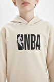 DeFacto Erkek Çocuk NBA Current Teams Bisiklet Yaka Kalın Sweatshirt D3145A824AUER37