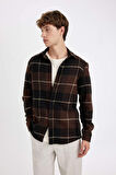 DeFacto Regular Fit Kareli Oduncu Flanel Uzun Kollu Gömlek S9275AZ24AUBN337