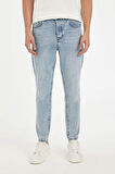 DeFacto %100 Pamuk 90's Slim Fit Dar Kalıp Yüksel Bel Dar Paça Jean Pantolon B5784AX24AUNM39