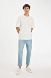DeFacto Slim Cropped Fit Dar Kalıp Normal Bel Dar Paça Jean Pantolon D5837AX24AUNM39