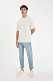 DeFacto Slim Cropped Fit Dar Kalıp Normal Bel Dar Paça Jean Pantolon D5837AX24AUNM39