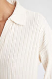 DeFacto Relax Fit Polo Yaka Casual Fitilli Kaşkorse Uzun Kollu Tişört B2404AX24AUBG186