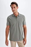 DeFacto Regular Fit Polo Yaka Basic Düz Kısa Kollu Pike Tişört X7133AZ24SMKH432