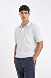 DeFacto Regular Fit Basic Düz Kısa Kollu Pike Polo Tişört X7133AZ24SMBE817