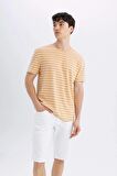 DeFacto Slim Fit Dar Kesim Jean Bermuda Şort X5352AZ24SMWT34