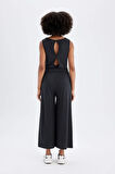 DeFactoFit Wide Leg Geniş Paça Sporcu Pantolon Standart Boy Modal Kumaş C0491AX24SMAR231