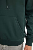DeFacto Regular Fit Kapüşonlu Kanguru Cepli İçi Yumuşak Tüylü Basic Düz Sweatshirt X8283AZ24AUGN536