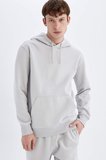 DeFacto Regular Fit Kapüşonlu Sweatshirt X8283AZ24AUGR184