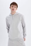 DeFacto Regular Fit Kapüşonlu Sweatshirt X8283AZ24AUGR184