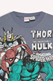 DeFacto Erkek Çocuk Marvel Comics Bisiklet Yaka Sweatshirt D6738A824WNGR171
