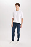 DeFacto Carlo Skinny Fit Ekstra Dar Kalıp Normal Bel Ekstra Dar Paça Jean Pantolon B2068AX24AUNM34