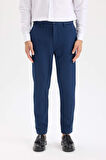 DeFacto Tailored Fit Normal Kesim Düz Paça Her Yöne Esneyen Yazlık Kumaş Pantolon C7508AX25SPIN208